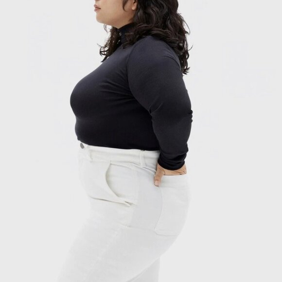 The Pima Micro Rib Turtleneck - Picture 7 of 8